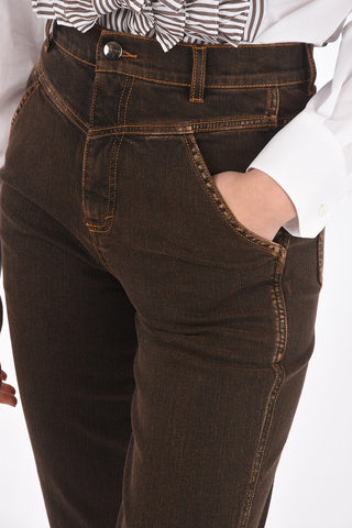 Jeans MOM 4 Tasche Effetto Vissuto