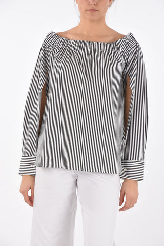 Blusa Gessata SEGGIO Off-Shoulder