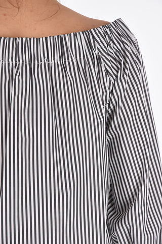 Blusa Gessata SEGGIO Off-Shoulder
