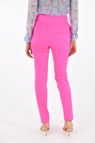 3 Pocket Side Zipped High-waisted Pants