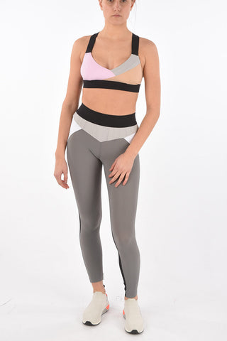 crossed on the back active crop top