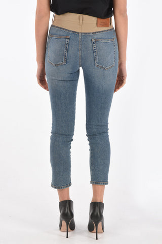 5 Pocket SLIM FIT Denims with Contrasting Details