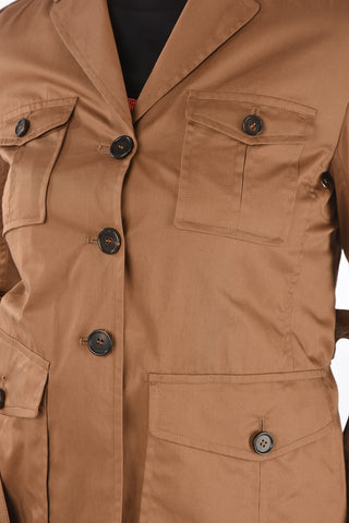 Cotton PARK Saharan Shirt with Belt