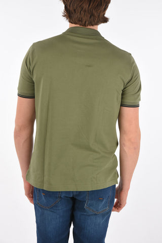 Embroidered Logo Cotton Polo