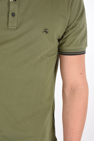 Embroidered Logo Cotton Polo