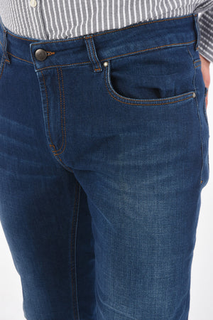 5 Pocket REGULAR FIT Stretch Cotton Denims