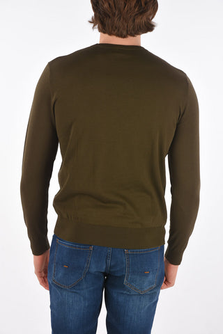 Crew Neck Cotton Sweater