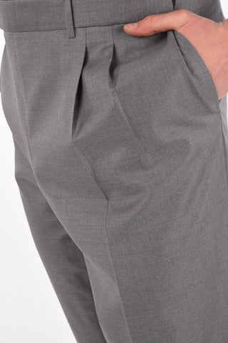 Pantaloni in Lana Vergine LIFE con Pince