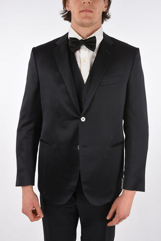 Pinstriped CEREMONY LEADER 3 Pieces Suit with Waistcoat