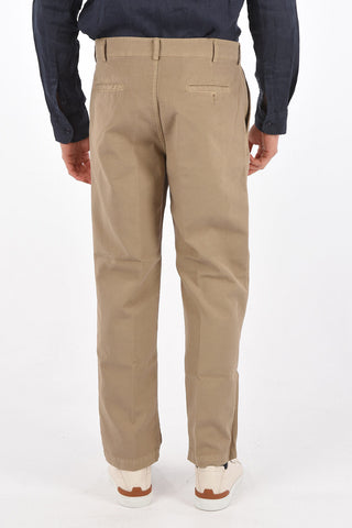 Mid waist 4 pockets chinos pants