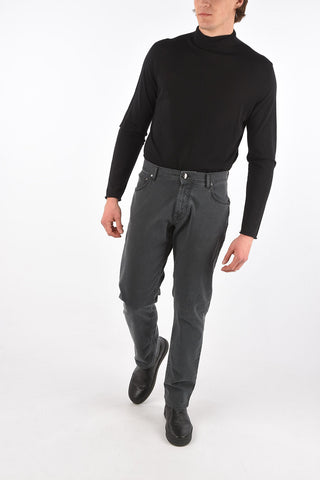 ID LUXURY DENIM Mid Waist 5 Pocket Pants