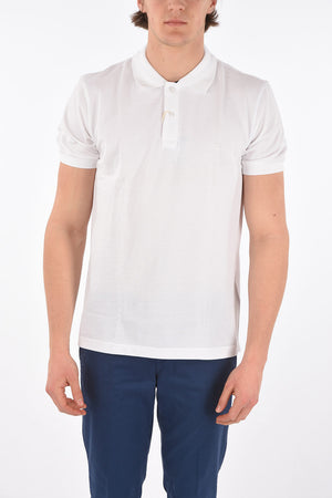 Embroidered Logo Cotton Polo
