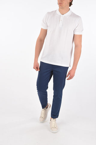 Embroidered Logo Cotton Polo