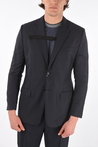 Blazer Monopetto in Lana Vergine