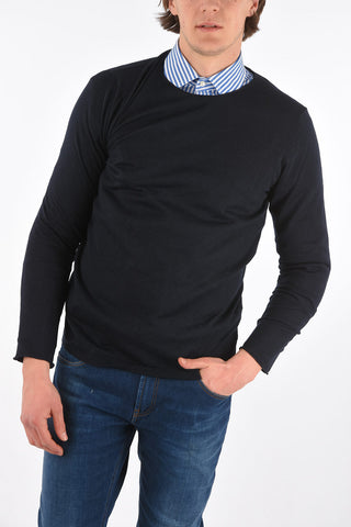 Crew Neck Silk and Cashmere Sweater