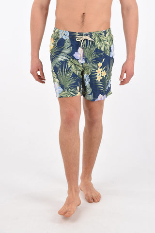 floral printed swim shorts