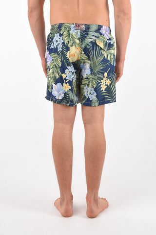 floral printed swim shorts