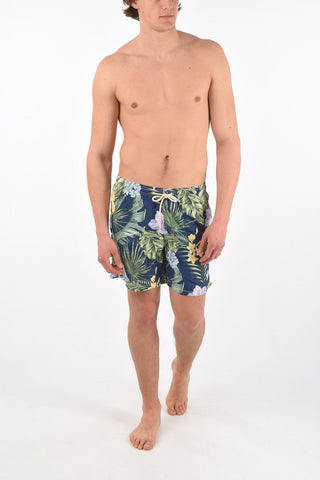 floral printed swim shorts
