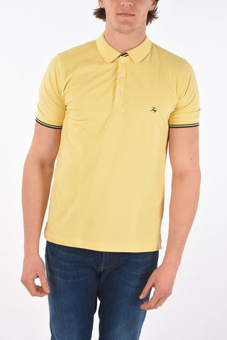 Embroidered Logo Cotton Polo