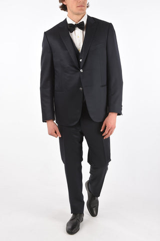 Abito 3 Pezzi con Gilet CEREMONY LEADER in Lana e Seta