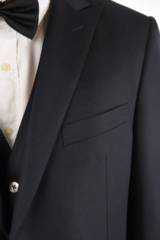 Abito 3 Pezzi con Gilet CEREMONY LEADER in Lana e Seta