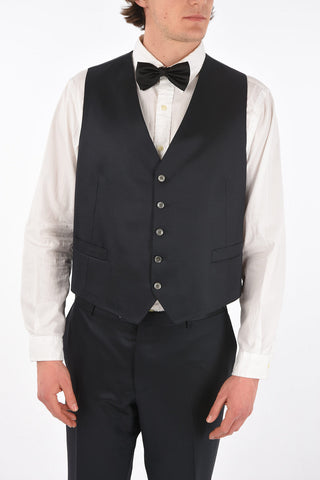 Abito 3 Pezzi con Gilet CEREMONY LEADER in Lana e Seta