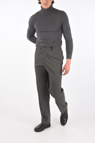 Pantaloni MANTUA in Lana Stretch