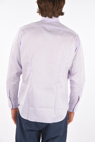 Standard Collar Popeline Cotton Shirt