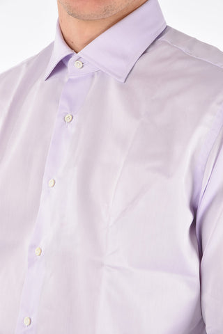 Standard Collar Popeline Cotton Shirt