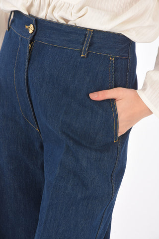 Wide leg Jeans ICONIC with cuffed ankles