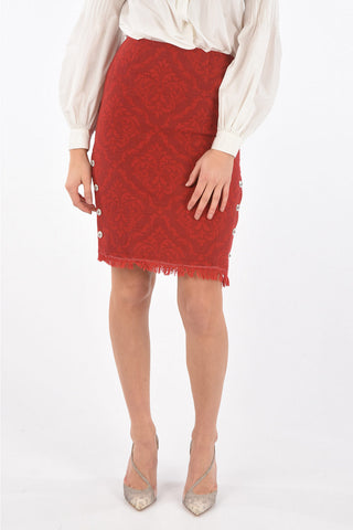 High-rise Brocade Longuette