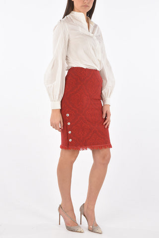 High-rise Brocade Longuette