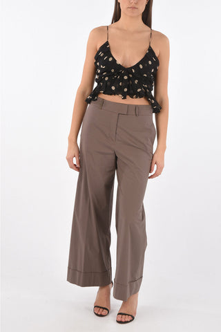 Pantaloni Flare a Vita alta