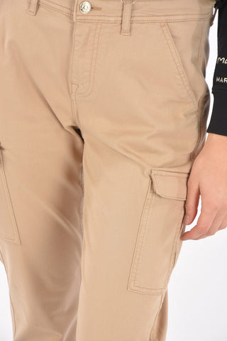 Stretchy cotton pants CARGO CHINO