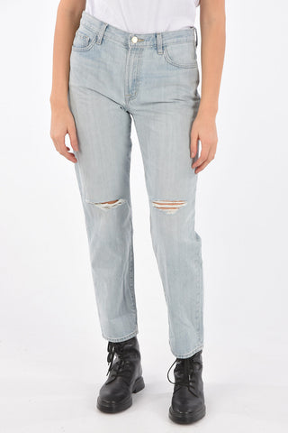 Light Eco Wash Distressed TATE Jeans