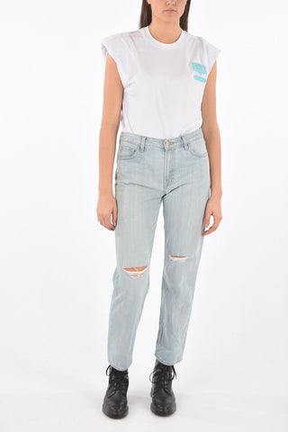 Light Eco Wash Distressed TATE Jeans