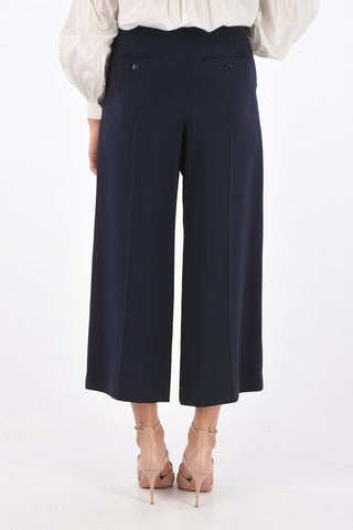 Pantaloni Boot-cut a una pince