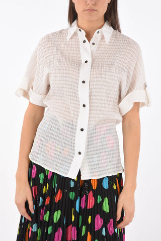 Stretchy short sleeve shirt