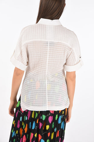 Stretchy short sleeve shirt