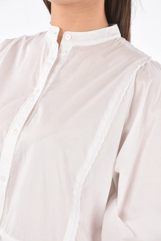 SEE BY Cotton Shirt Dress with Drawstring