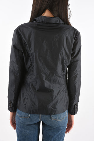 Padded Double-breasted Blazer TARTUFINO with Flap Pockets