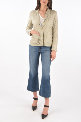 Blazer imbottito BASILICO con tasche a toppa