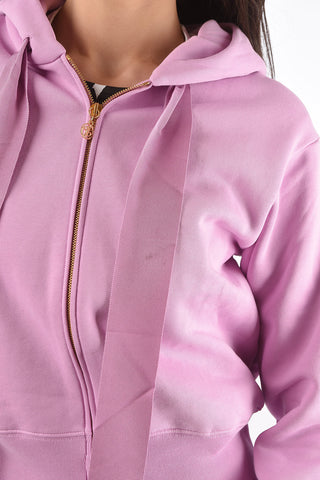 Felpa Hoodie con Stampa Logo