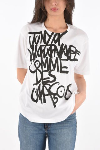 JUNYA WATANABE Crewneck T-shirt with Logo Print