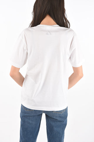 JUNYA WATANABE Crewneck T-shirt with Logo Print