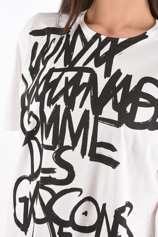 JUNYA WATANABE Crewneck T-shirt with Logo Print
