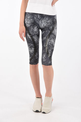 STELLA MCCARTNEY patterned run 3/4 tight leggings