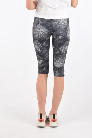 STELLA MCCARTNEY patterned run 3/4 tight leggings