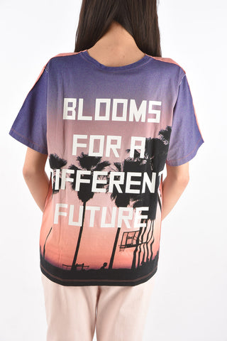 Crew-neck ARIA BOYFRIEND t-shirt with print on the back