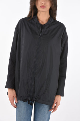 Zipped Windbreaker SESAMO with Drawtring at the Bottom